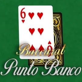 Baccarat - Punto Banco online game logo by Red Tiger Gaming on caseacasinoo.es