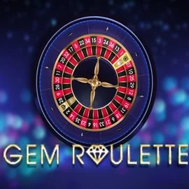 Gem Roulette online game logo by iSoftBet on caseacasinoo.es