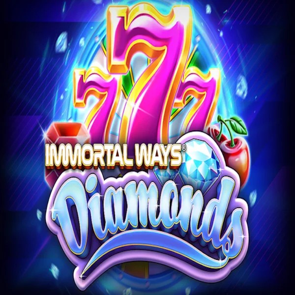 Immortal Ways Diamonds online game logo by RubyPlay on caseacasinoo.es