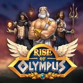 Official Slots logo: Rise of Olympus by Play'n GO at Casea Casino